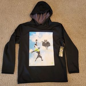 NWT- boys/youth hoody size 10-12 (L) dry fit.